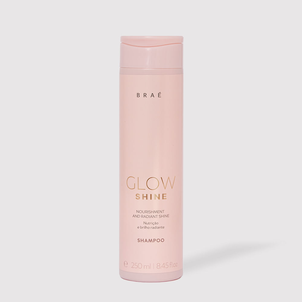 BRAÉ Glow Shine Shampoo - Шампунь для питания и блеска волос, 250 мл.